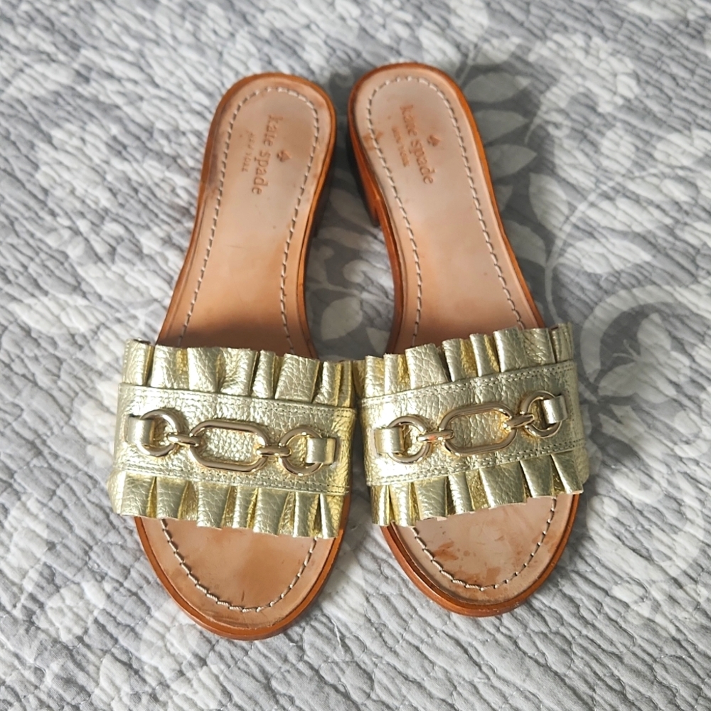 Kate Spade New York slide sandals size 10